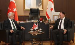 Yapıcıoğlu, KKTC Meclis Başkanı Öztürkleri ziyaret etti