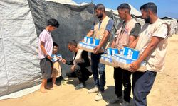 Yetimler Vakfı kurban emanetlerini Gazze'ye ulaştırdı