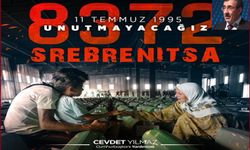Yılmaz Srebrenitsa katliamı'nı andı