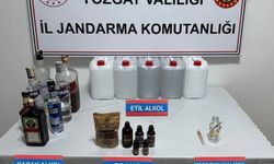 Yozgat'ta metil alkol operasyonunda çok sayıda malzeme ele geçirildi