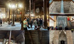 13'üncü yüzyıldan günümüze uzanan Eşrefoğlu Camii yaz aylarında ziyaretçilerini ağırlıyor