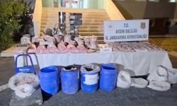Aydın'da 1 milyon 210 bin adet sentetik hap ve ham madde ele geçirildi
