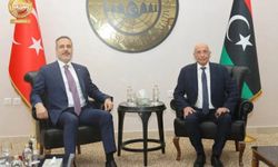 Bakan Fidan, Libya parlamentosu başkanıyla görüştü