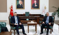 Bakan Memişoğlu, Bakan Çiftçi ile görüştü