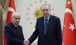 Cumhurbaşkanı Erdoğan MHP Genel Başkanı Bahçeli'yi kabul etti