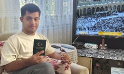 Engelli gencin Kâbe hayali gerçekleşiyor