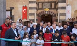 Gaziantep Bostancı Camii yeniden ibadete açıldı
