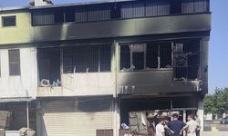 Gaziantep'te iş yerinde yangın çıktı