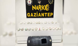 Gaziantep'te yüklü miktarda uyuşturucu ele geçirildi: 1 gözaltı