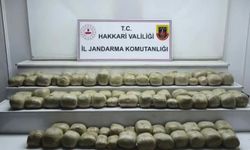 Hakkari'deki operasyonda 253 kilogram esrar ele geçirildi
