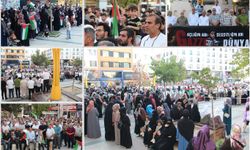 Halktan Filistin Konvoyu'na destek, Gazze'deki katliamlara tepki