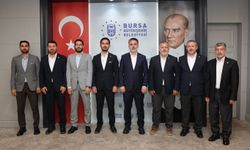HÜDA PAR Bursa İl Başkanlığı'ndan Bursa Büyükşehir Belediyesi'ne ziyaret