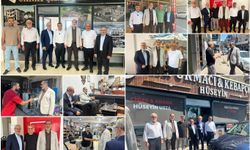 HÜDA PAR Genel Sekreteri Yılmaz, İzmir'de esnafı ziyaret etti