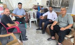 HÜDA PAR heyeti, Tarsus'ta muhtarları ve mahalle sakinlerini ziyaret etti