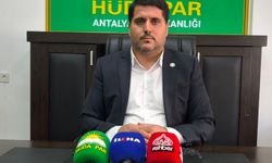 HÜDA PAR İl Başkanı Durmaz'dan Antalya için orman yangını uyarısı