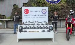 İstanbul'da organize suç operasyonlarında 133 tabanca ele geçirildi