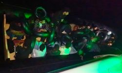 İzmir açıklarında 25 düzensiz göçmen kurtarıldı