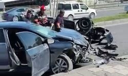 Malatya'da iki otomobil çarpıştı: 3 yaralı