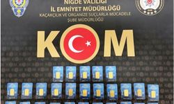 Niğde'de sahte altın operasyonu