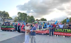 Sakarya'daki STK'lardan Filistin Konvoyu'nun sınırın Irak tarafından bekletilmesine tepki