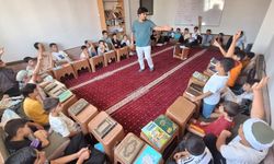 Şanlıurfa'da çocuklar yaz tatilinde Kur'an-ı Kerim öğreniyor