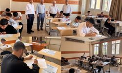 Siirt'te 600 hafızlık öğrencisi bilgi ve kazanım sınavına girdi