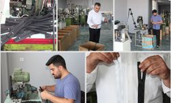 Tekstil kenti Batman'da fermuar üretimi de başladı