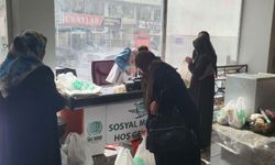 Van'da Umut Kervanı'ndan ihtiyaç sahibi ailelere yardım
