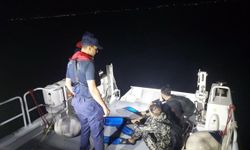 Yunanistan'a geçmeye çalışan düzensiz göçmenler yakalandı