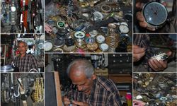 67 yıldır zamana ayar veren Cömert ustadan gençlere altın öğütler