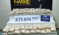 Adana'da 375 bin uyuşturucu hap ele geçirildi: 6 gözaltı
