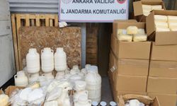 Ankara'da 838 kilogram süt ve süt ürünü imha edildi