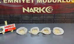 Araçtan 400 gram sentetik kannabinoid çıktı