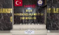 Bitlis'te otomobilde gizlenmiş 1 kilo 700 gram skunk ele geçirildi