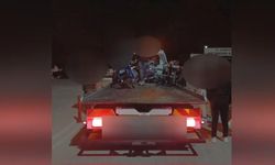 Burdur'da abartı egzoz kullanan motosiklete cezai işlem
