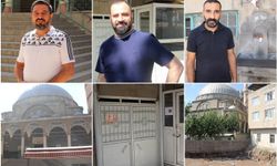 Camiye gelenler abdest alacak su bulamıyor