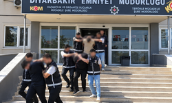 Diyarbakır'da Daltonlar suç örgütüne operasyonunda 8 şüpheli tutuklandı
