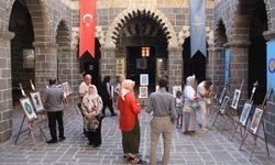 Diyarbakır'da Gazze'nin acısı ve direnişini anlatan sergi açıldı