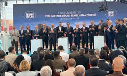 Fırat Üniversitesi Hastanesi'nin yeni hizmet binasının temeli atıldı