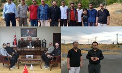 HÜDA PAR Genç İlçe Başkanlığından Yelkaya Köyü ve bölgedeki yol sorunlarına ilişkin ziyaret