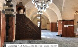 Kadı Kemaleddin (Boyacı) Camii minberinin özgün yapısının korunması çağrısı