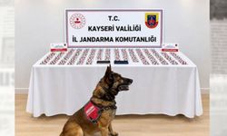 Kayseri'de bin 81 sentetik hap ele geçirildi