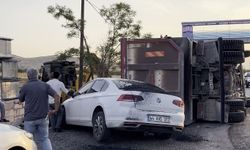 Malatya'da asfalt yüklü kamyonun çarptığı yaya ağır yaralandı