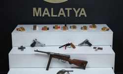 Malatya'da ruhsatsız silah operasyonu: 3 gözaltı