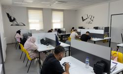 Malatya'da sınava hazırlanan öğrencilere kütüphane desteği