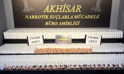 Manisa'da uyuşturucu operasyonu: 110 bin 60 sentetik ecza hapı ele geçirildi