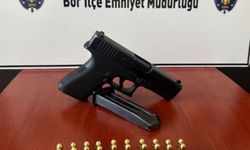 Niğde'de asayiş uygulamalarında 2 tabanca ve 3 motosiklet ele geçirildi