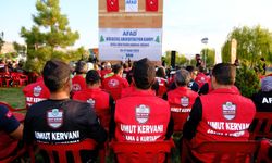 Şanlıurfa Umut Kervanı ekibi AFAD akreditasyon kampına katıldı