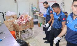 Şanlıurfa'da gıda denetimi: 315 kilo sağlıksız ete el konuldu