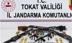 Tokat'ta silah kaçakçılığı operasyonunda 5 şüpheli yakalandı